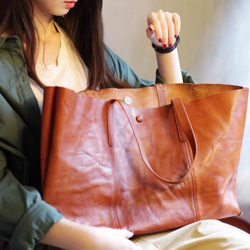 Best Leather Tote Bags Womens Shopper Bag - Annie Jewel