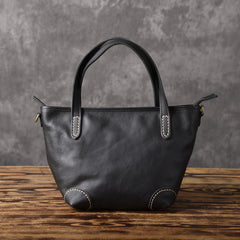 Handmade Leather Women Small Tote Handbag Shoulder Bag For Women