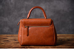 Handmade Leather Women Vintage Handbag Shoulder Bag For Women