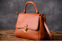 Handmade Leather Women Vintage Handbag Shoulder Bag For Women
