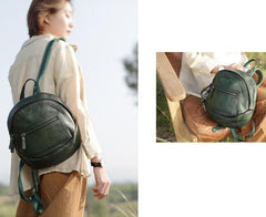 Green Satchel Bag Satchel Backpack Women's - Annie Jewel
