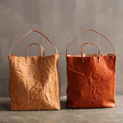 Handmade Vintage LEATHER WOMEN Tote Bag Tote Shoulder Purse FOR WOMEN