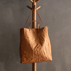 Handmade Vintage LEATHER WOMEN Tote Bag Tote Shoulder Purse FOR WOMEN