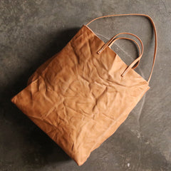 Handmade Vintage LEATHER WOMEN Tote Bag Tote Shoulder Purse FOR WOMEN