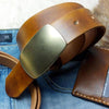 Handmade Vintage Leather Mens Belt Leather Belt for Men