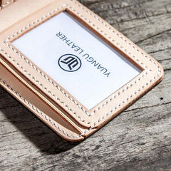 Handmade Vintage Leather Mens Small Wallet Bifold billfold Wallet for Men