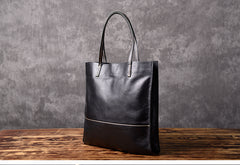 Handmade Women Leather Tote Bag Brown For Women