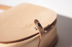 Handmade Womens Leather Saddle Shoulder Bag Purse Saddle Handbag Bag for Women