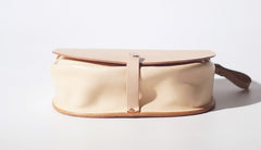 Handmade Womens Leather Saddle Shoulder Bag Purse Saddle Handbag Bag for Women