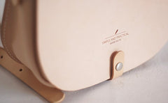 Handmade Womens Leather Saddle Shoulder Bag Purse Saddle Handbag Bag for Women