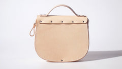Handmade Womens Leather Saddle Shoulder Bag Purse Saddle Handbag Bag for Women