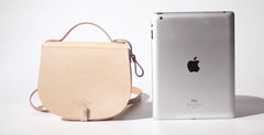 Handmade Womens Leather Saddle Shoulder Bag Purse Saddle Handbag Bag for Women