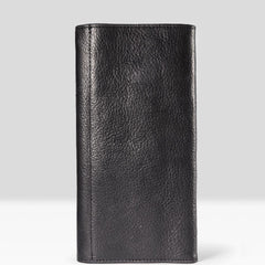 Handmade biker chain wallet leather chain wallet men Brown long wallet