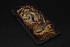 Handmade Zed LOL_League-of-legends carved leather plastic phone case iphone custom phone case - EverHandmade