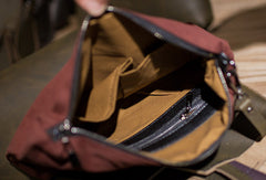 Handmade Leather vintage Large tote bag coffee brown for women leather shoulder bag - EverHandmade