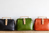 Handmade Leather doctor bag for women leather shoulder doctor bag crossbody bag - EverHandmade
