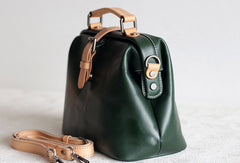 Handmade Leather doctor bag for women leather shoulder doctor bag crossbody bag - EverHandmade
