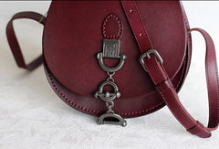 Handmade Leather vintage women leather shoulder bag crossbody bag