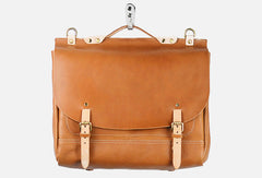 Handmade Leather backpack bag shoulder bag black brown for unisex leather messenger bag