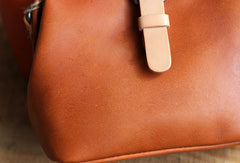 Handmade Leather doctor bag for women leather shoulder doctor bag crossbody bag - EverHandmade
