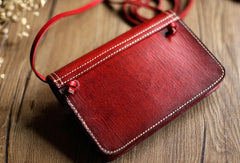 Vintage Leather Small phone Purse shoulder bag leather crossbody bags for women