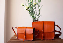 Handmade Leather bag for women leather shoulder bag crossbody bag