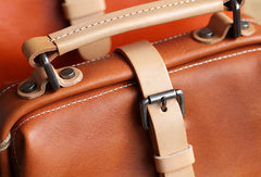 Handmade Leather doctor bag for women leather shoulder doctor bag crossbody bag - EverHandmade