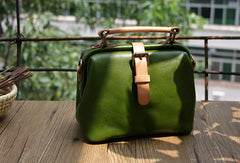 Handmade Leather doctor bag for women leather shoulder doctor bag crossbody bag - EverHandmade