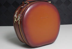 Leather handbag shoulder bag brown black for women leather crossbody bag - EverHandmade