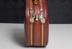 Leather handbag shoulder bag brown black for women leather crossbody bag - EverHandmade