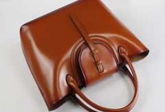 Leather handbag shoulder bag brown black Gray Red for women leather crossbody bag