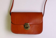 Handmade Leather shoulder bag black vintage for women leather crossbody bag - EverHandmade