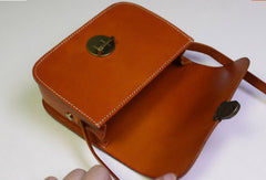 Handmade Leather shoulder bag black vintage for women leather crossbody bag - EverHandmade