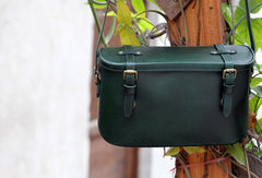 Handmade vintage satchel leather normal doctor bag shoulder bag handbag for women