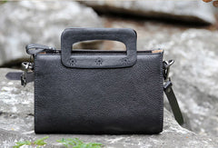 Handmade vintage satchel leather crossbody bag shoulder bag handbag for women - EverHandmade