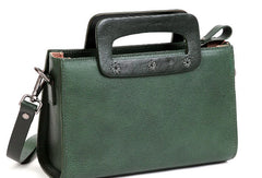 Handmade vintage satchel leather crossbody bag shoulder bag handbag for women - EverHandmade