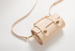 Handmade women shoulder leather bag crossbody phone bag small bag bucket bag