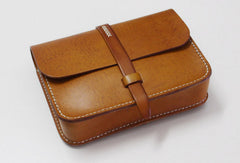 Handmade Leather satchel bag shoulder bag black red for women leather crossbody bag