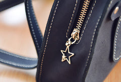 Handmade Leather purse shoulder bag constellation women leather handbag - EverHandmade