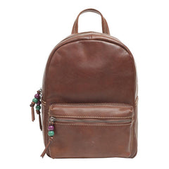 Brown Leather Backpack Womens Best Womens Backpack - Annie Jewel