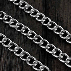 Hook Silver Punk Pants Chain Fashion Wallet Chain Biker Wallet Chain For Men