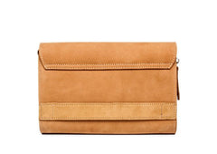 Khaki Cool Mens long Wallet Wristlet Wallets Clutch Wallet Dark Brown Long allets for MenW