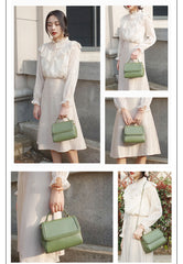 LEATHER Green WOMEN Handbag Purse SHOULDER BAG Purse FOR WOMEN