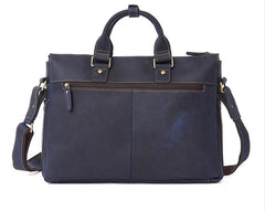 LEATHER MENS BRIEFCASE Vintage WORK BAG BUSINESS BAG FOR MEN