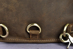 real leather sling bag Leather Chest Bag For Men Cool Leather Sling Bag Mens Sling Crossbody Backpack