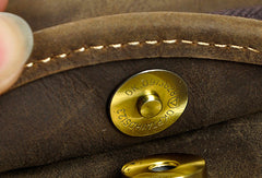 men's leather crossbody sling bag Leather Chest Bag For Men Cool Leather Sling Bag Mens Sling Crossbody Backpack
