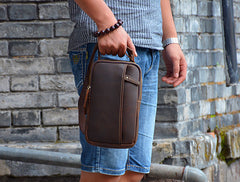 COOL LEATHER MENS SLING BAGs SLING CROSSBODY BAGs CHEST BAGs FOR MEN