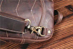 COOL LEATHER MENS SLING BAG SLING Shoulder BAG Chest Bag FOR MEN