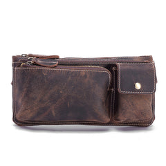 Cool LEATHER MENS FANNY PACK Vintage BUMBAG WAIST BAG FOR MEN