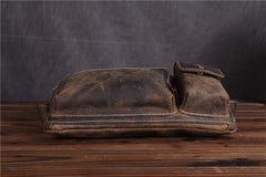 Cool LEATHER MENS FANNY PACK Vintage BUMBAG WAIST BAG FOR MEN